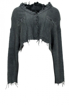 Rundholz Seaweed Knitted Silk Cardigan