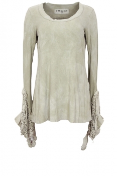 Rundholz Linen Fog Stretch Jersey T Shirt