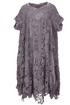 Rundholz Amber Fog Lace overlaid Dress