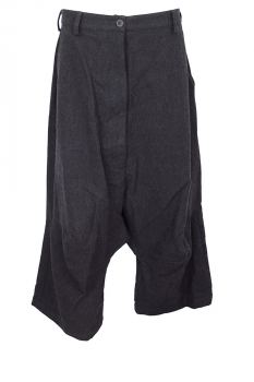 Rundholz Black Melange Low Drop Trousers