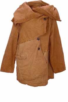 Rundholz Terracotta Cloud Dual Fabric Long Cross-over Jacket