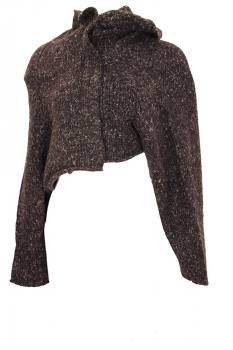 Rundholz Umbra Melange Short Knitted Pullover