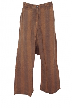 Rundholz Henna cloud stripe Wide Drop crotch striped Trousers