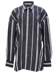 Vivienne Westwood Black Striped 'Football' Shirt