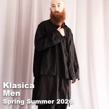 Klasica Japanese Styling for men Spring Summer 2026 Klasica Japanese Styling for men Spring Summer 2026
